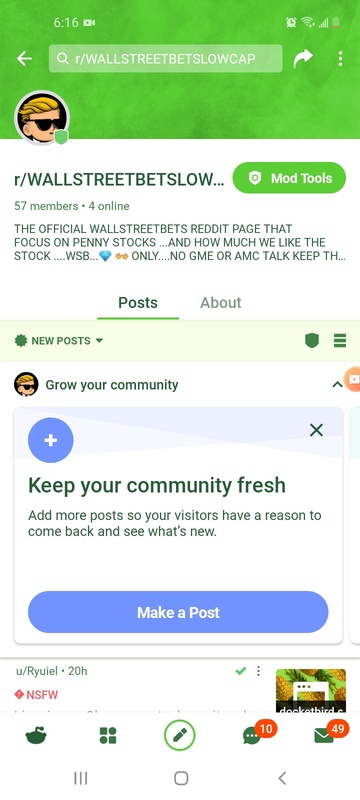 JOIN THE WALLSTREETBETSLOWCAP REDDIT PAGE FOR LOWCAP STOCKS WE LOVE LINK WILL BE BELOW