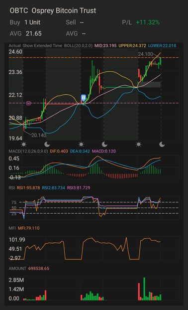 数日前にこのブロックチェーン株を投稿しようと思っていた