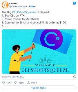 Celsius Up 50% Amid GameStop-Style Short Squeeze Attempt.