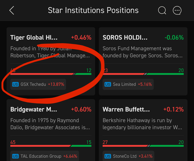 Star institution positions?