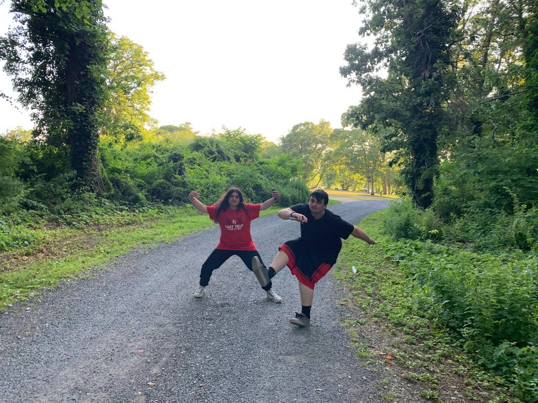 Hiking on Long Island NY USA